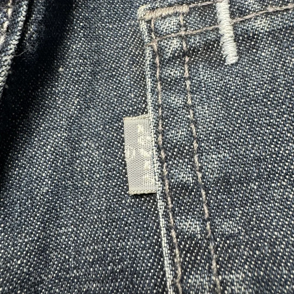 Vintage Levi's‎ SilverTab Jeans Men 33x26 Blue Dark Wash Baggy Made USA (Hemmed)